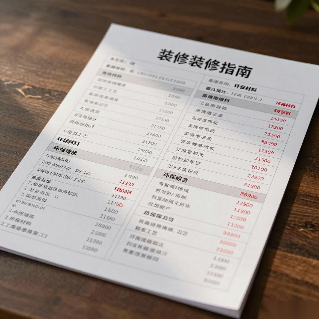 如何精准判断装修性价比｜装修报价对比指南