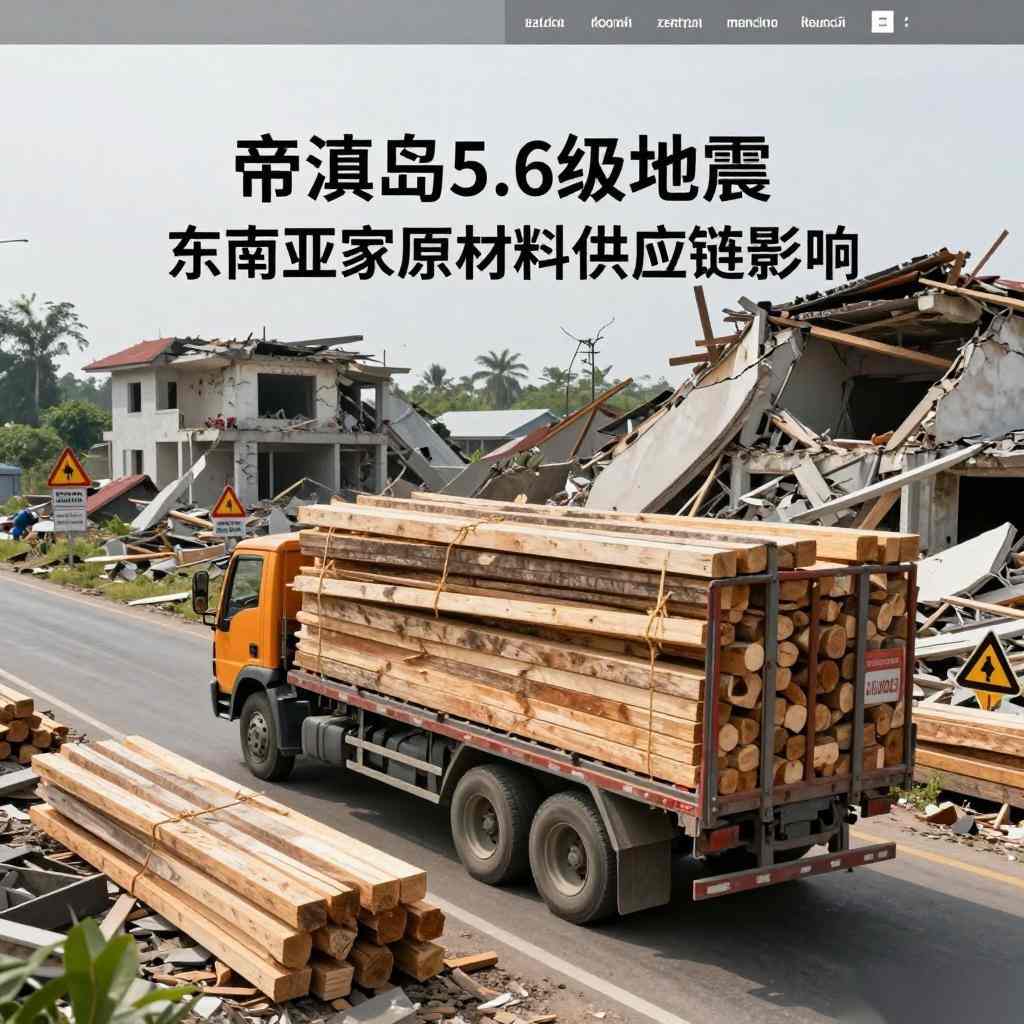 帝汶岛地震对家装原材料供应的影响及东南亚供应链动态分析指南