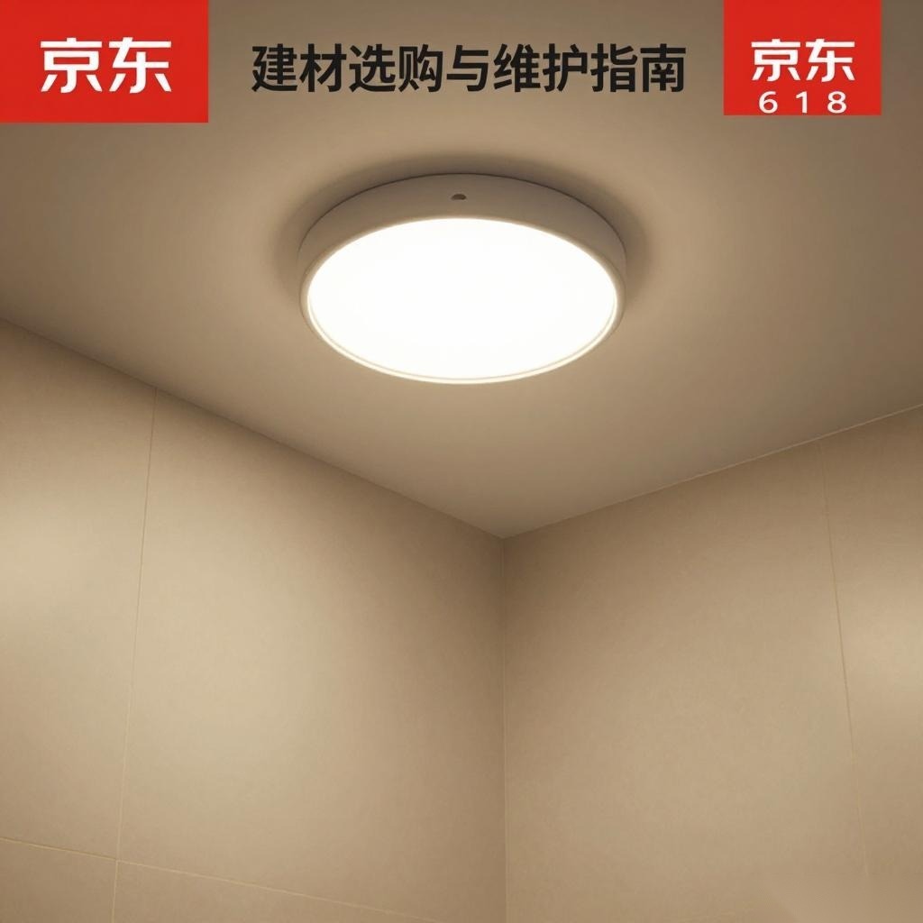 京东618建材选购与维护指南:卫浴灯具五金全攻略