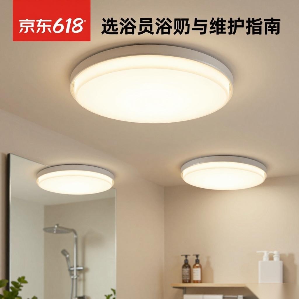 京东618建材选购与维护指南:卫浴灯具五金全攻略