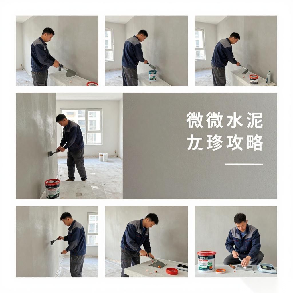 微水泥安装调试与使用方法全攻略：避免装修翻车的关键步骤指南