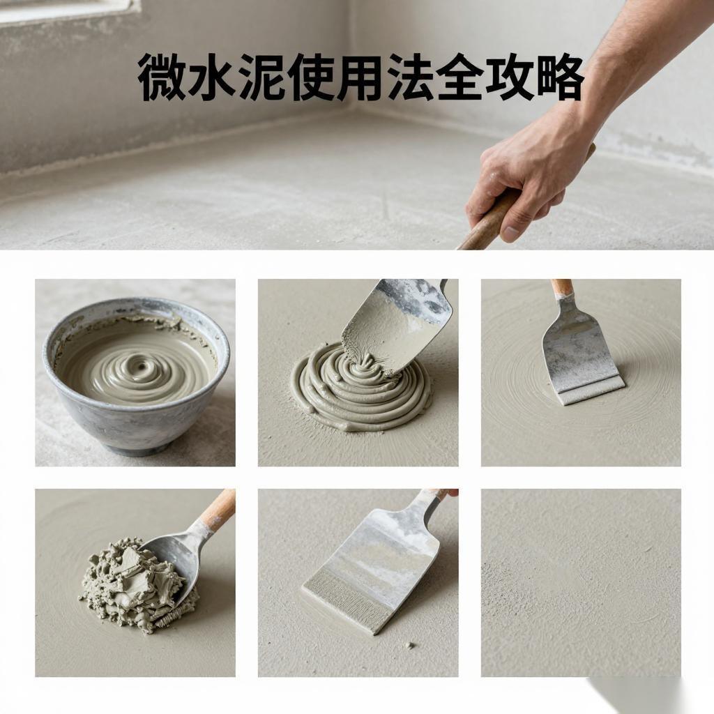 微水泥安装调试与使用方法全攻略：避免装修翻车的关键步骤指南