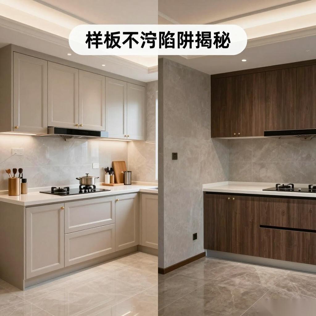 装修样板间陷阱揭秘：效果图与实景不符的应对策略全攻略
