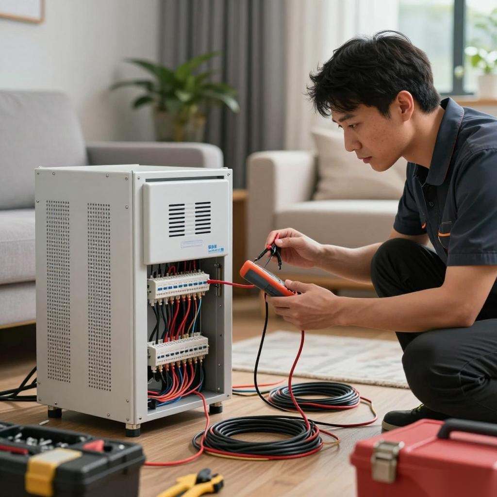 家庭储能系统安装调试指南：避坑与实用技巧全攻略