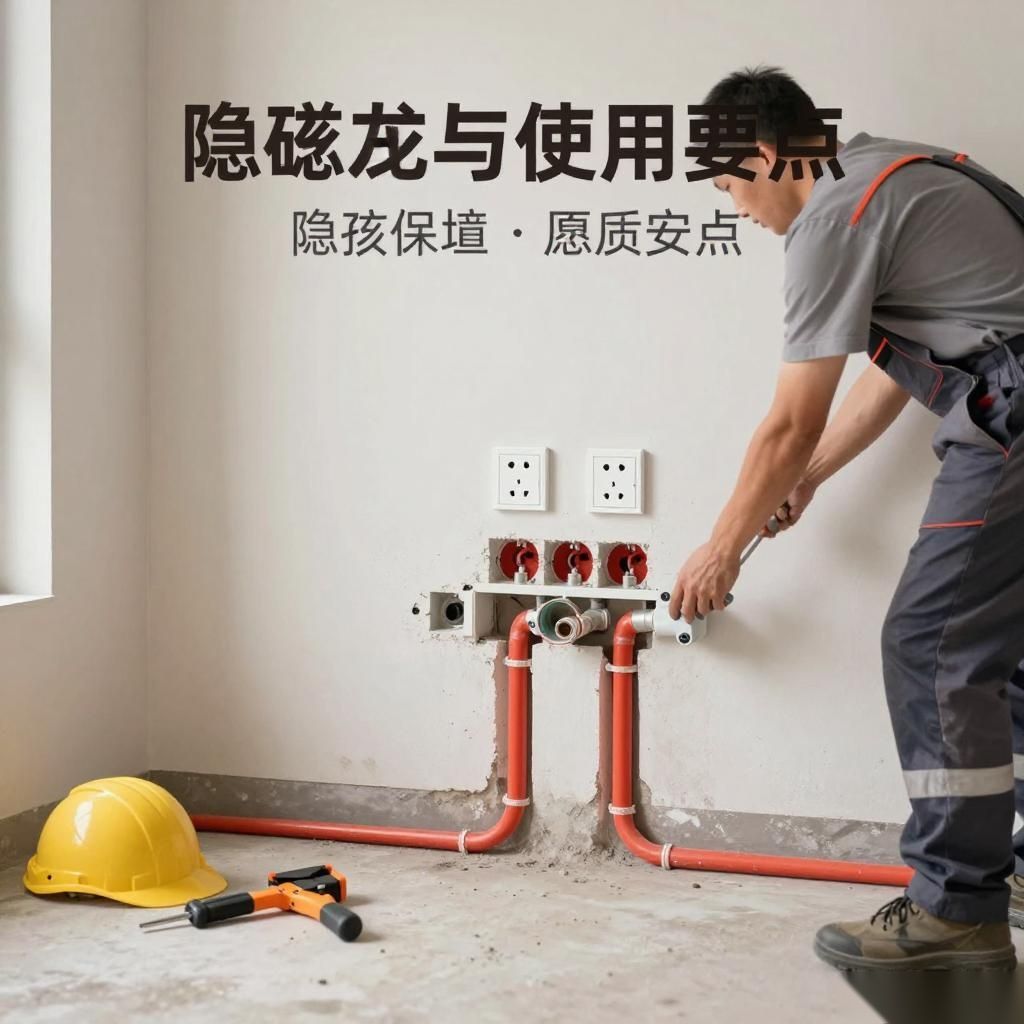 隐蔽工程水电改造安装调试与使用要点｜水电改造全攻略
