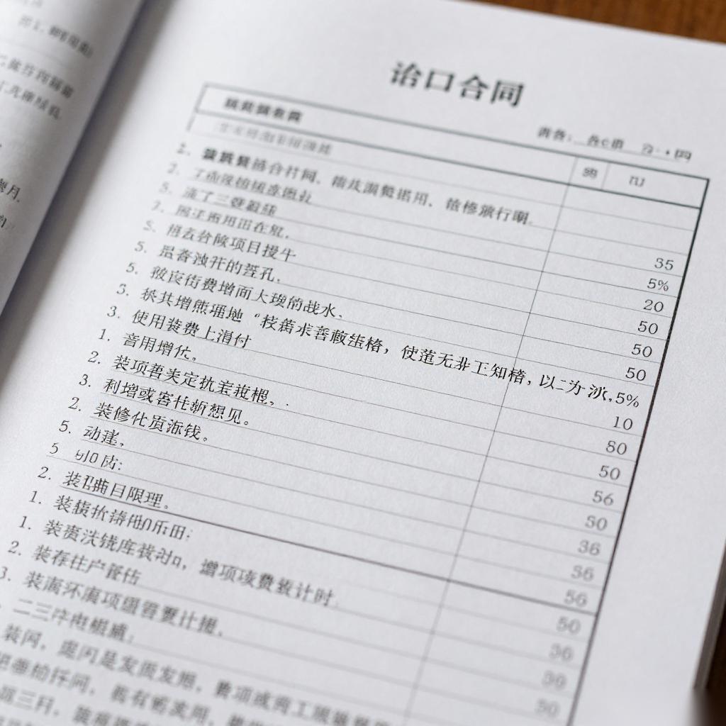 装修合同模式大比拼:一口价包干与清单报价如何选择|装修合同全攻略