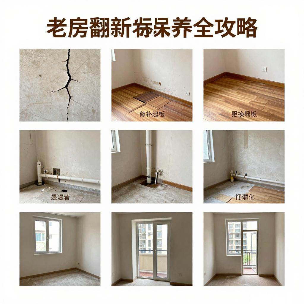 老房翻新维护保养全攻略：常见问题与解决方法