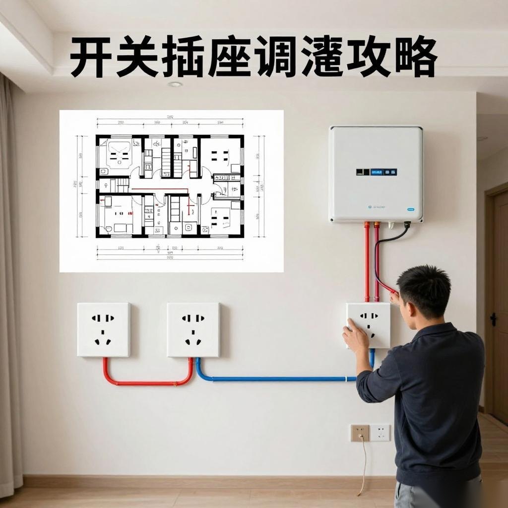 家装电路规划与开关插座安装调试全攻略