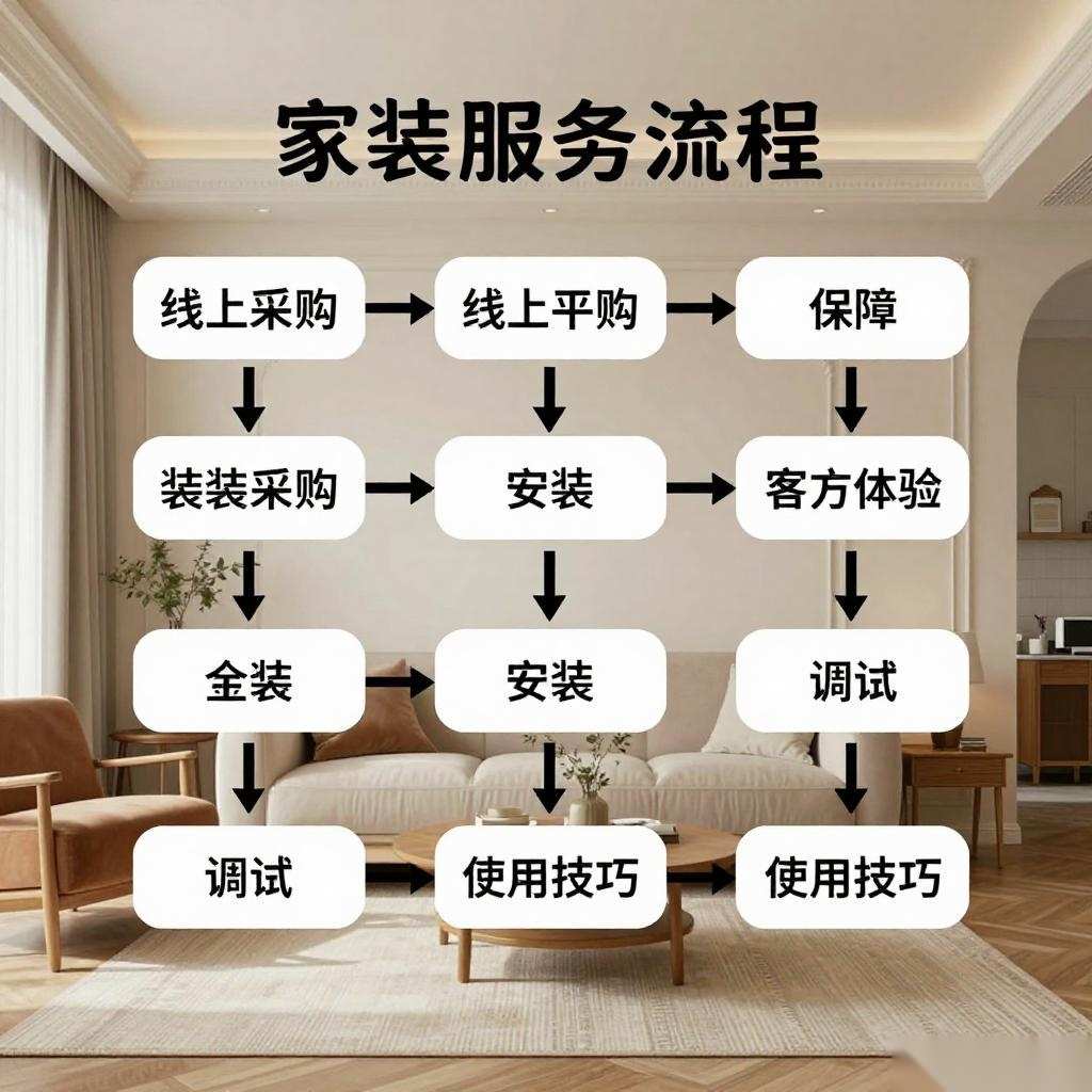 家装线上采购全攻略：安装调试与使用技巧解析