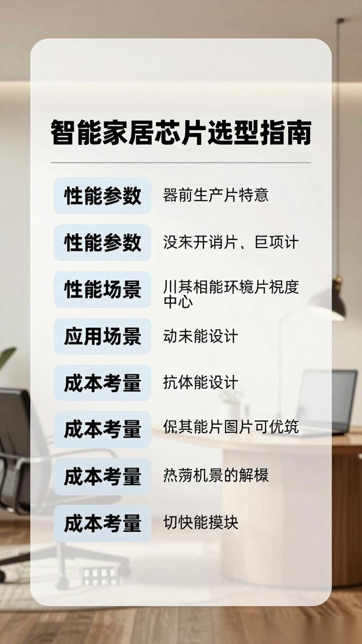 智能家居芯片选型指南：存储芯片涨价下的成本优化策略全攻略