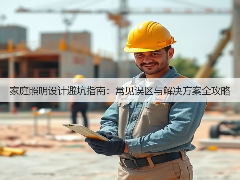 家庭照明设计避坑指南：常见误区与解决方案全攻略