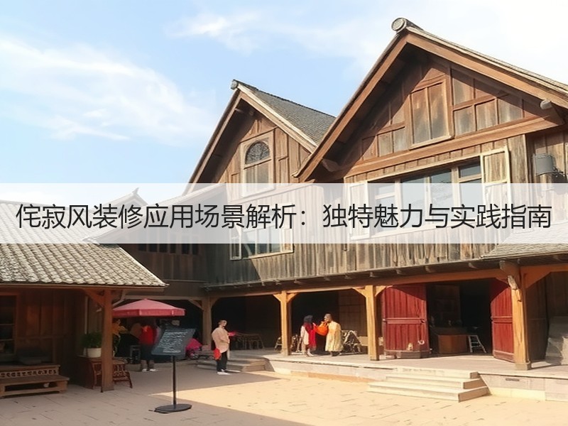 侘寂风装修应用场景解析：独特魅力与实践指南
