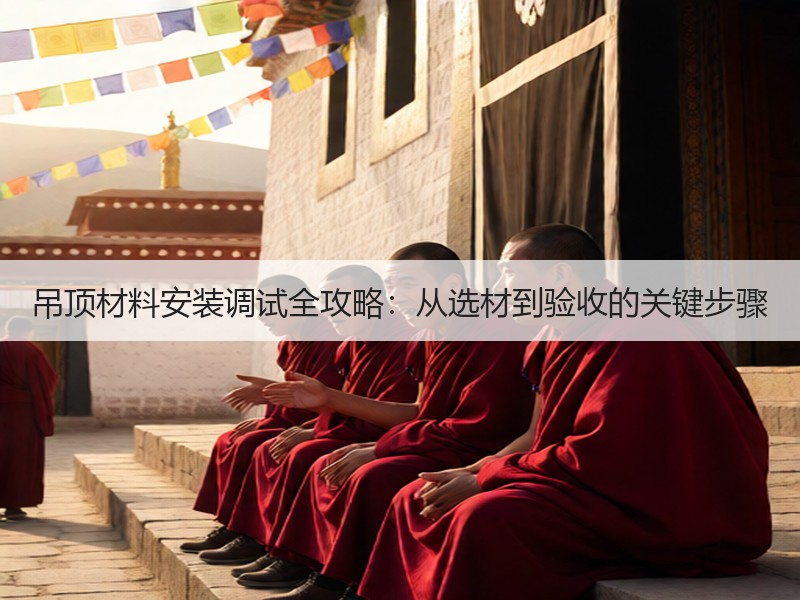 吊顶材料安装调试全攻略：从选材到验收的关键步骤