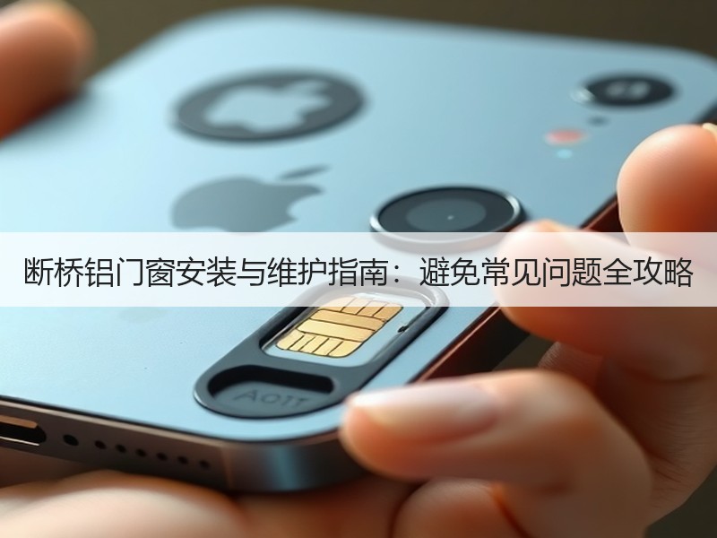 断桥铝门窗安装与维护指南：避免常见问题全攻略
