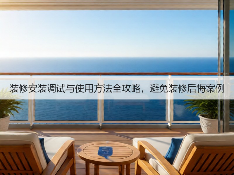 装修安装调试与使用方法全攻略，避免装修后悔案例