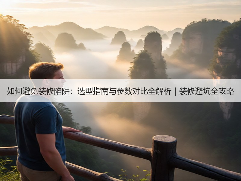 如何避免装修陷阱：选型指南与参数对比全解析｜装修避坑全攻略