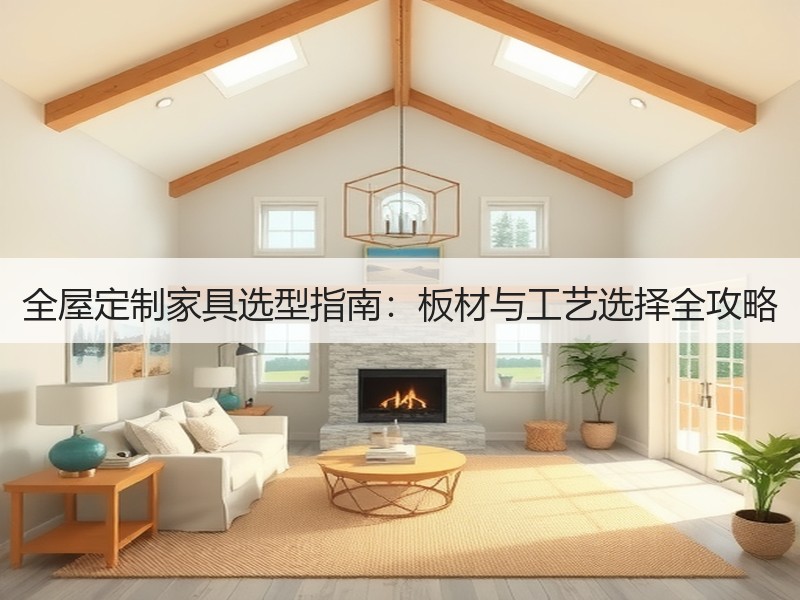全屋定制家具选型指南：板材与工艺选择全攻略