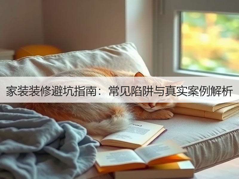 家装装修避坑指南：常见陷阱与真实案例解析