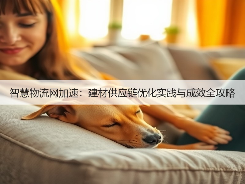 智慧物流网加速：建材供应链优化实践与成效全攻略