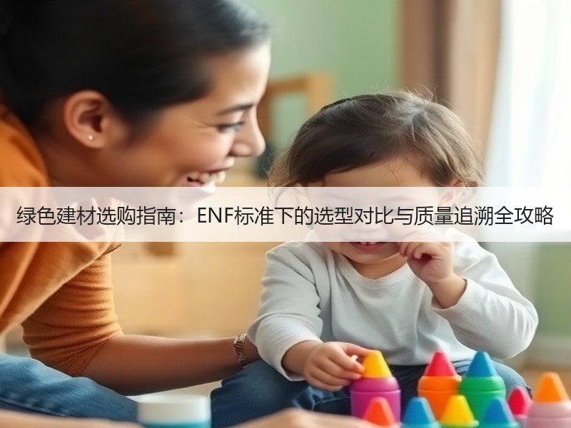 绿色建材选购指南：ENF标准下的选型对比与质量追溯全攻略