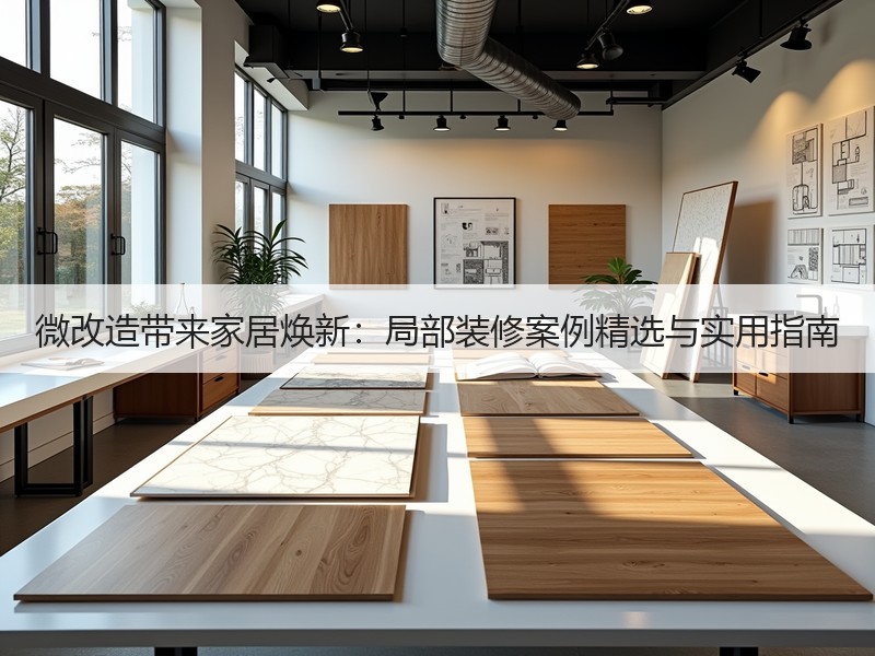 微改造带来家居焕新：局部装修案例精选与实用指南