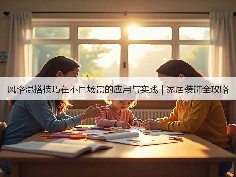 风格混搭技巧在不同场景的应用与实践｜家居装饰全攻略