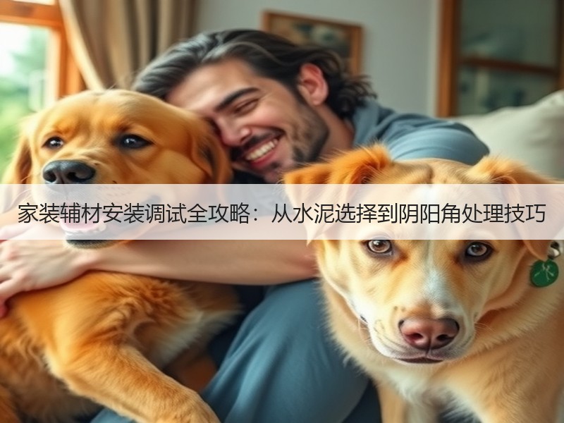 家装辅材安装调试全攻略：从水泥选择到阴阳角处理技巧