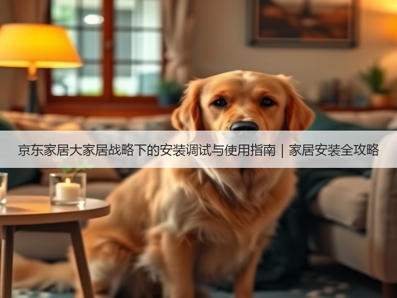 京东家居大家居战略下的安装调试与使用指南｜家居安装全攻略