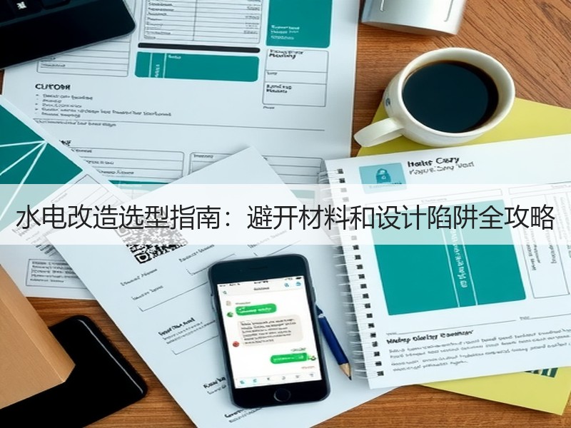水电改造选型指南：避开材料和设计陷阱全攻略
