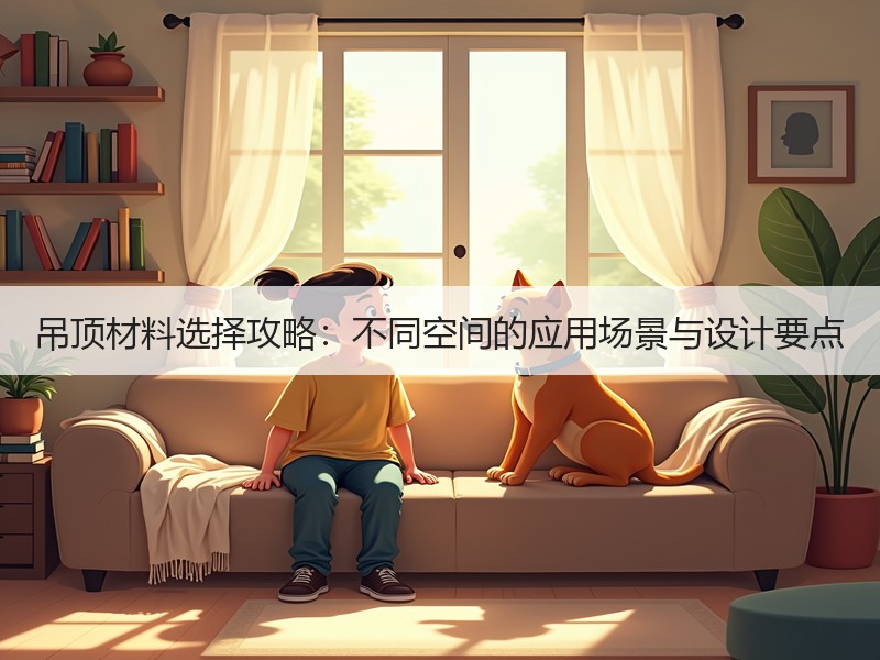 吊顶材料选择攻略：不同空间的应用场景与设计要点