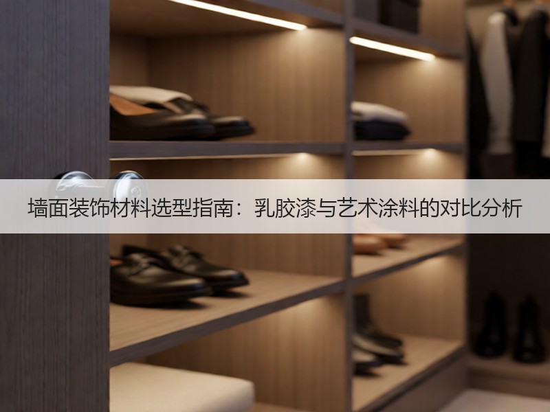 墙面装饰材料选型指南：乳胶漆与艺术涂料的对比分析