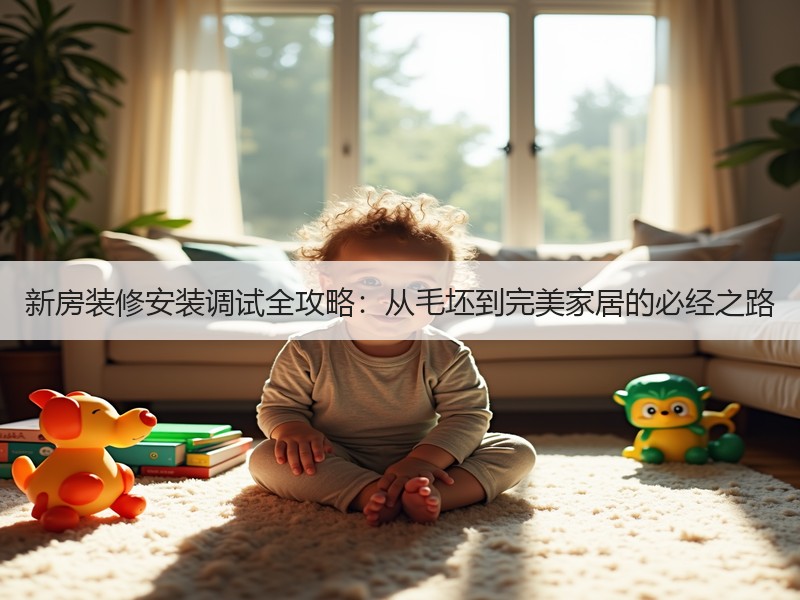 新房装修安装调试全攻略：从毛坯到完美家居的必经之路