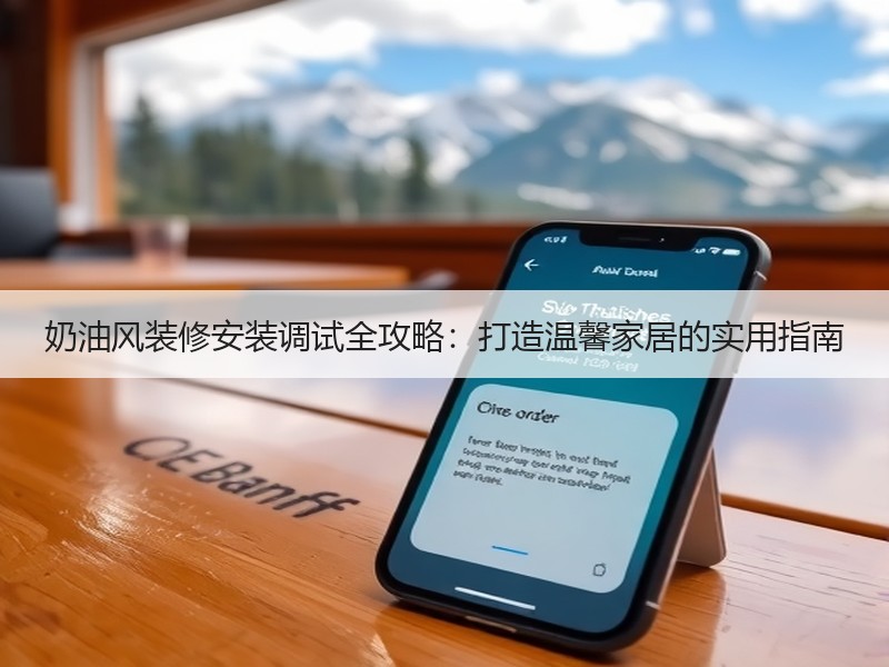 奶油风装修安装调试全攻略：打造温馨家居的实用指南