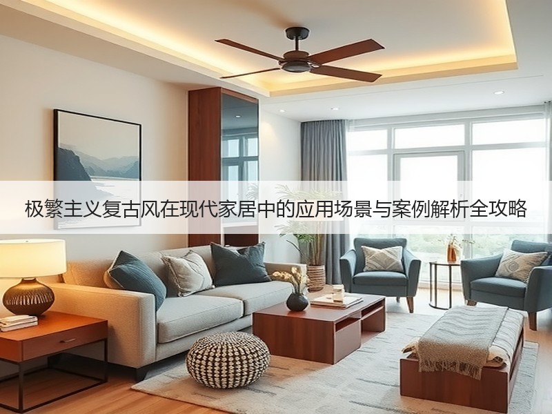 极繁主义复古风在现代家居中的应用场景与案例解析全攻略