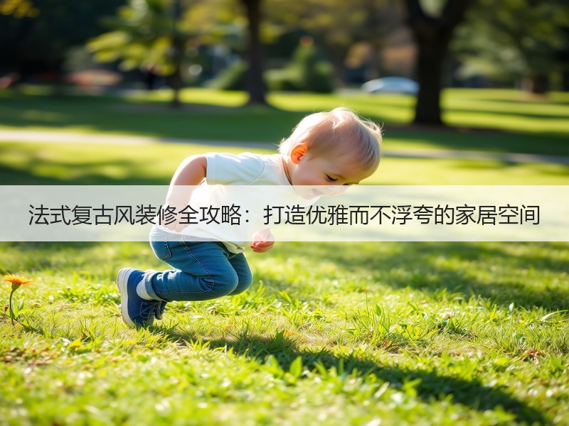 法式复古风装修全攻略：打造优雅而不浮夸的家居空间