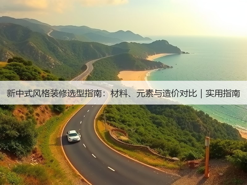 新中式风格装修选型指南：材料、元素与造价对比｜实用指南