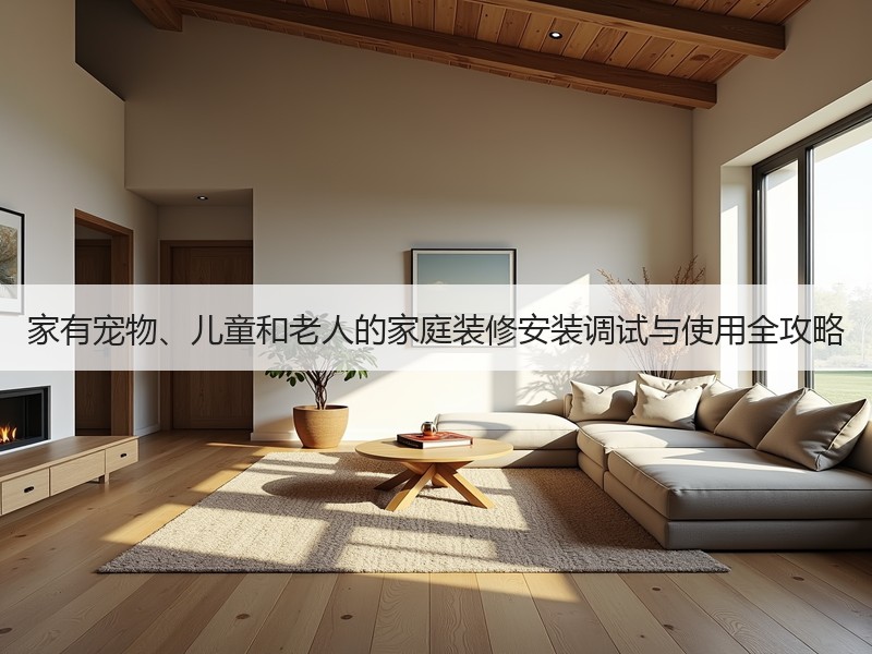 家有宠物、儿童和老人的家庭装修安装调试与使用全攻略