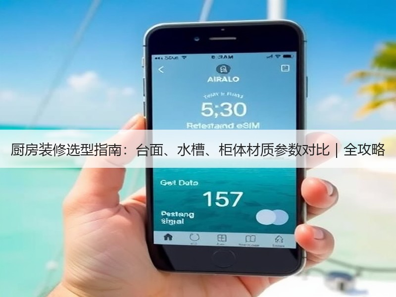 厨房装修选型指南：台面、水槽、柜体材质参数对比｜全攻略