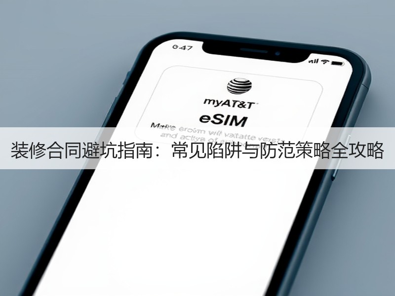 装修合同避坑指南：常见陷阱与防范策略全攻略
