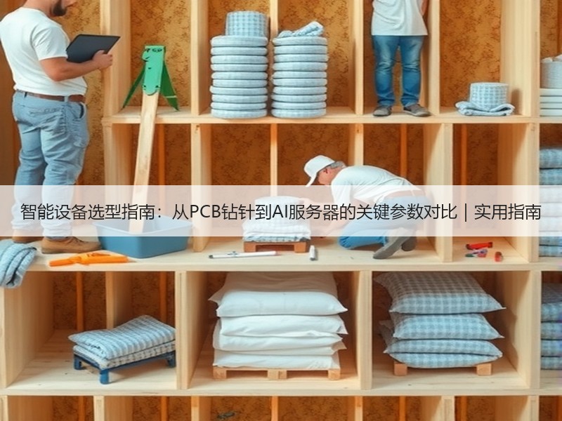 智能设备选型指南：从PCB钻针到AI服务器的关键参数对比｜实用指南