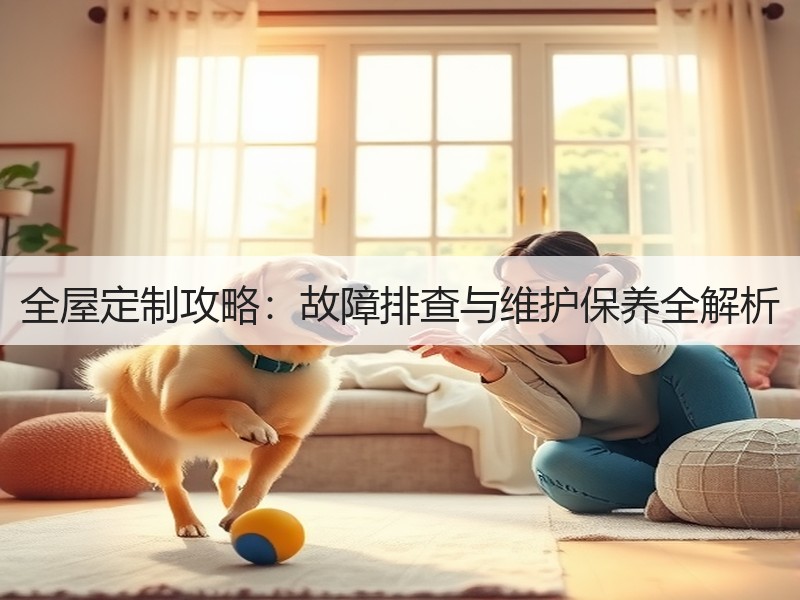 全屋定制攻略：故障排查与维护保养全解析
