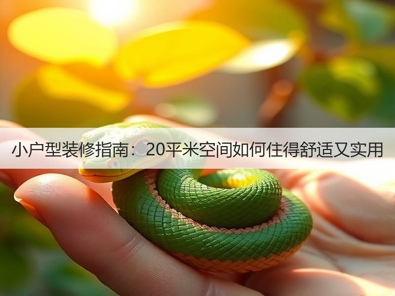 小户型装修指南：20平米空间如何住得舒适又实用